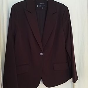 Anne Klein brown blazer 14W